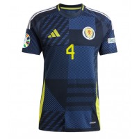 Scotland Scott McTominay #4 Replica Home Shirt Euro 2024 Short Sleeve